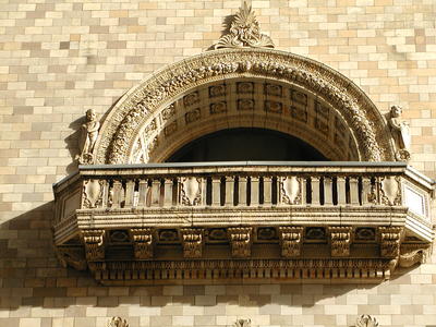 Detail on Tremont Temple Baptist Church