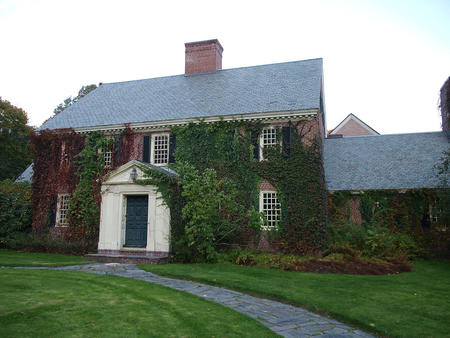 Ivy covered Concord museum