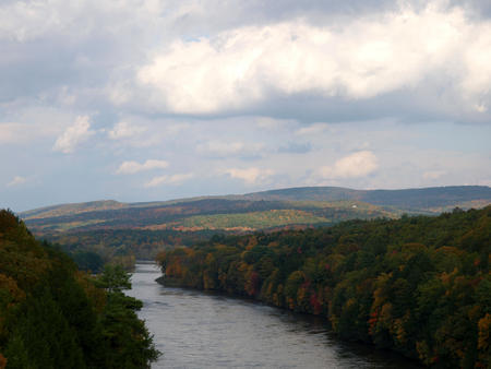 Connecticut river valley in fall #3