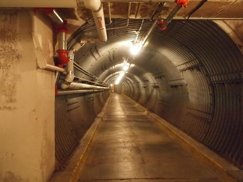 Blast tunnel