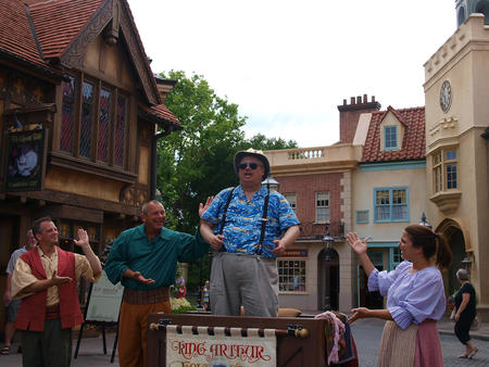 My staring role with the World Showcase Players