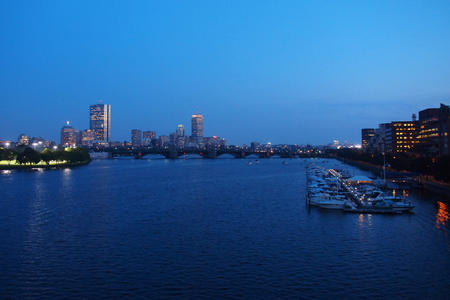 Boston at dusk #10