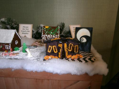 Employee made gingerbread houses #10