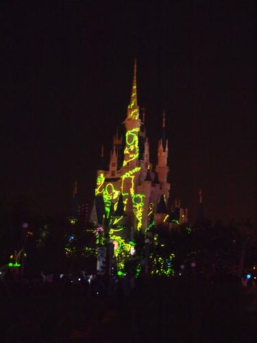 Illuminated castle #3