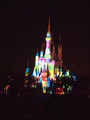 Illuminated castle #4