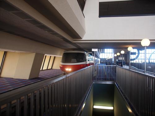 Monorail at the Contemporary hotel