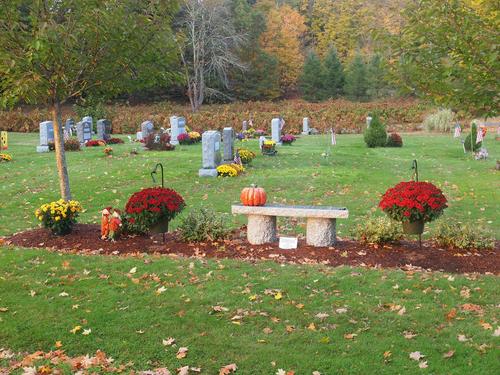 Andover cemetary in fall #6