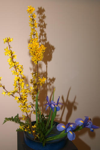Flower arrangement by Marcia Conners
