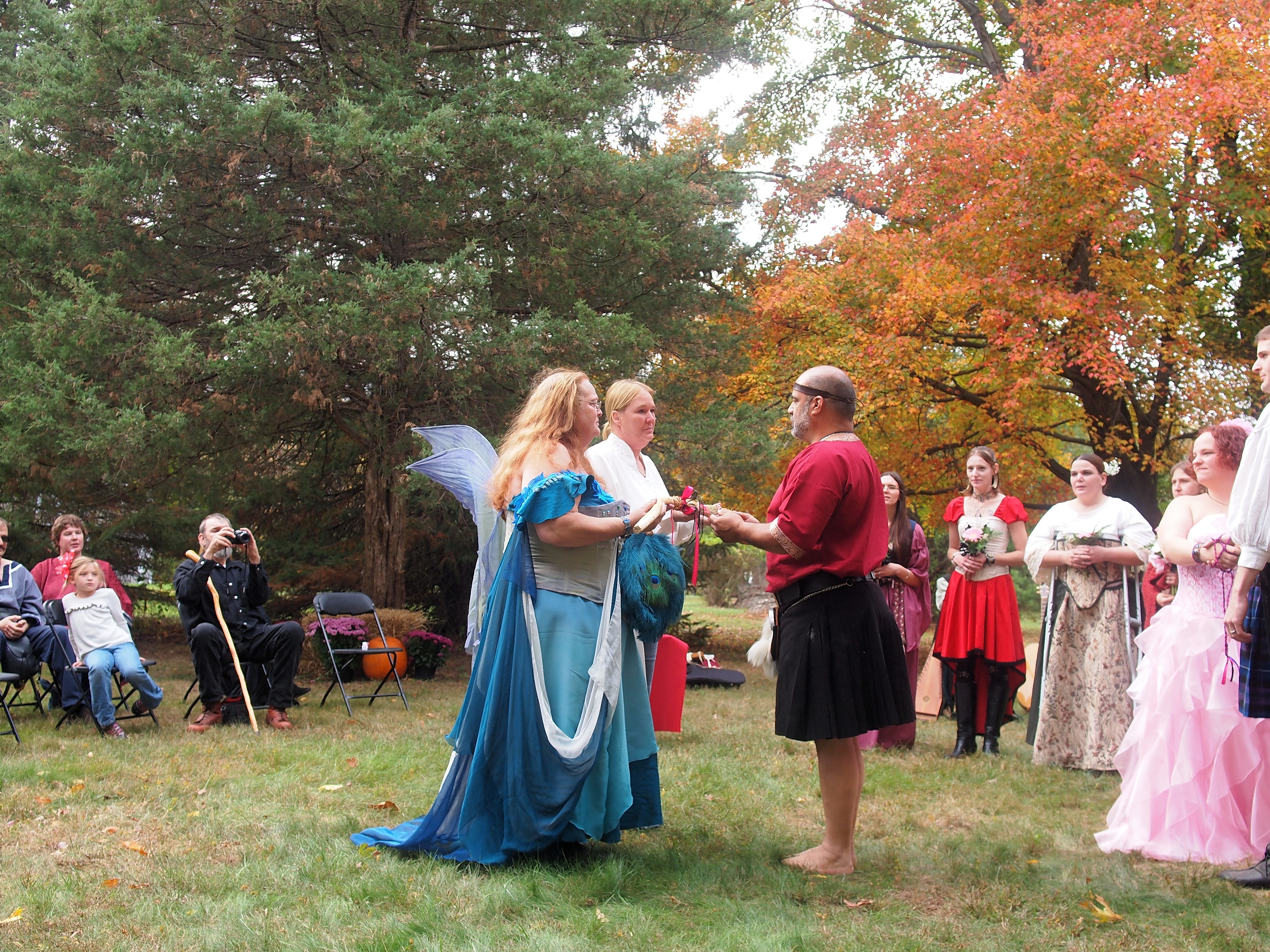 The hand fasting ceremony #18