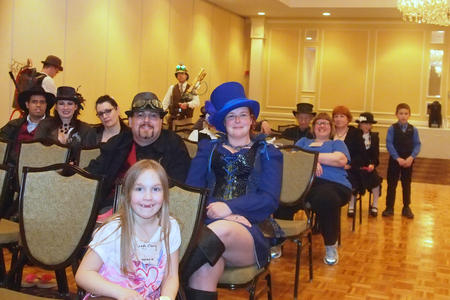 Costume competition audience