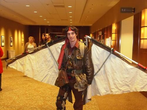 Steampunk with wings