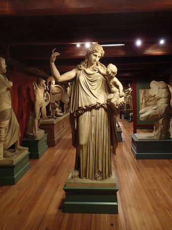 Statues in the Slater Memorial Museum #5