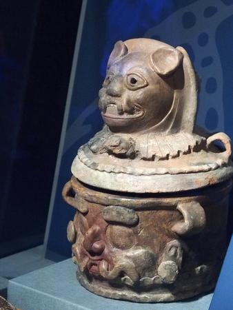 Mayan animal jar