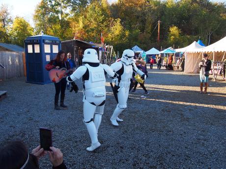 Dancing stormtroopers