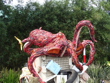 Octopus sculpture