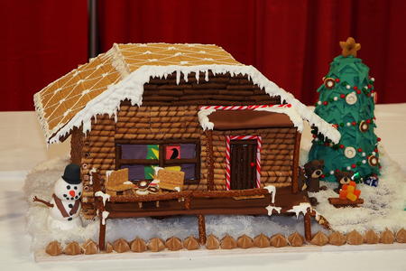 Gingerbread house in the woods #2