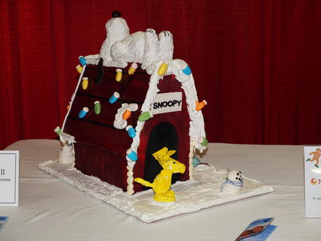 Snoopy gingerbread house #6