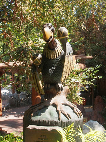 Buzzard statue