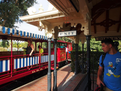 Disneyland train #3