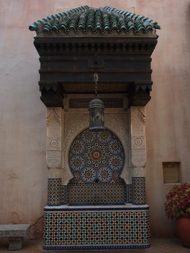 Moroccan fountain