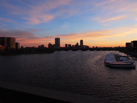 Boston sunset