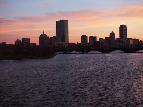Boston sunset #2