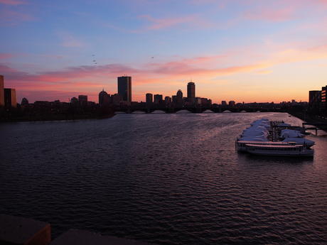 Boston sunset #4