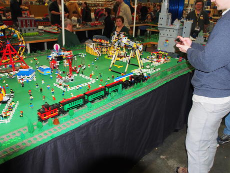 Lego railroad