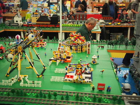 Lego railroad amusement park #2