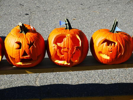 Carved pumpkins #3