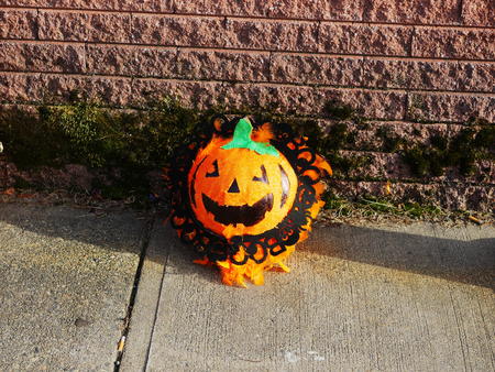 Decorated pumpkin #3