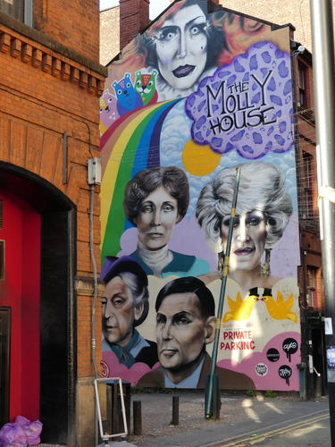 The Molly House (in Manchester's gay district)
