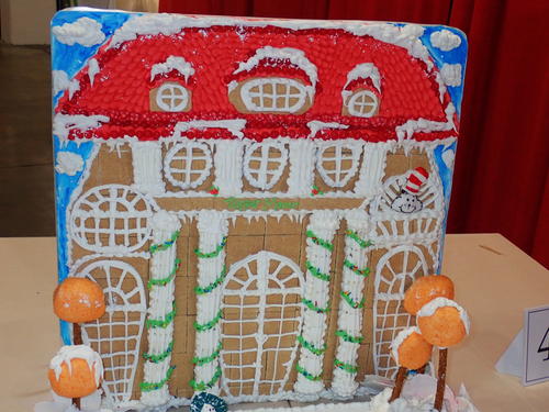 Gingerbread Tupper Manor detail #3