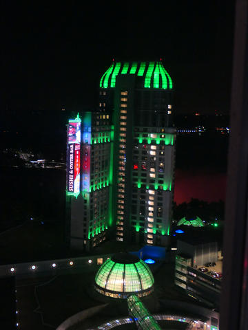 Niagara Falls Casino at night
