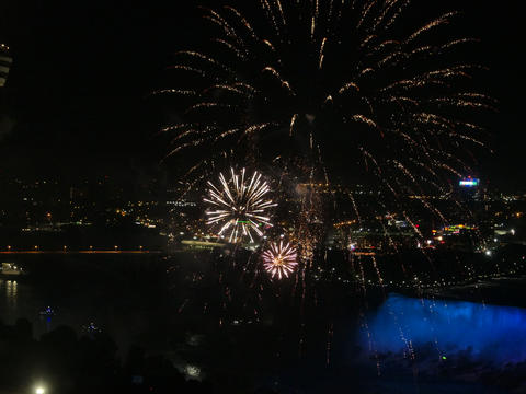 Niagara Falls fireworks #7
