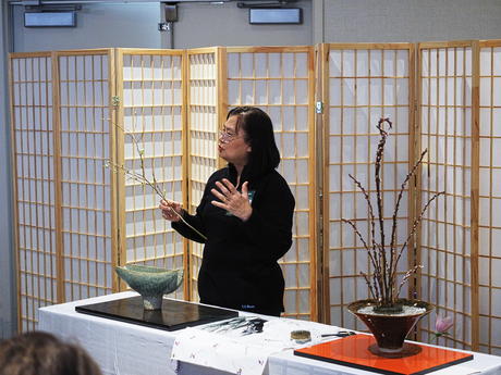 Ikenobo presentation by Wendy Folmer #5