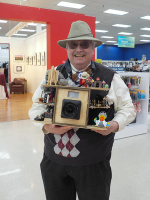 Me with my Steampunk camera used for Watch City