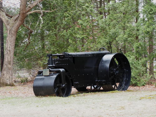 Old steam-roller
