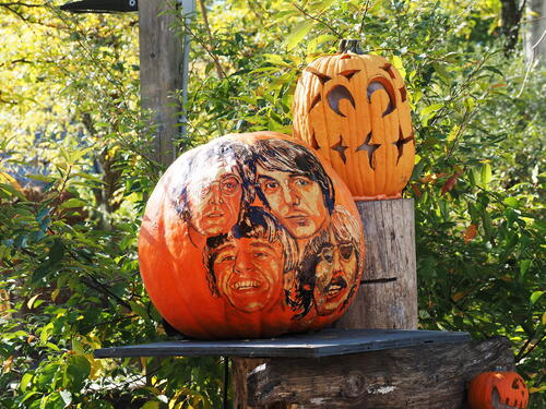 Beatles pumpkin