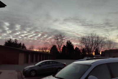 Sunset in DeKalb, Illinois #2