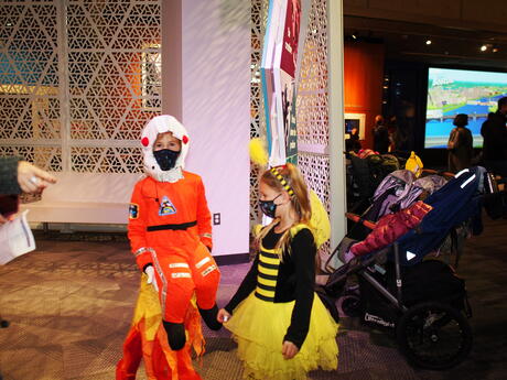 Halloween at Boston's Museum of Science #12