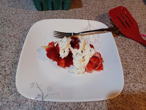 Strawberry pie with Springdell strawberries #2