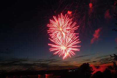 Fireworks at Fruitlands Museum #2