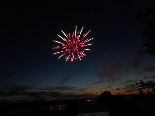 Fireworks at Fruitlands Museum #6
