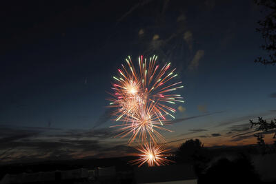 Fireworks at Fruitlands Museum #8
