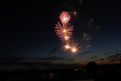 Fireworks at Fruitlands Museum #9
