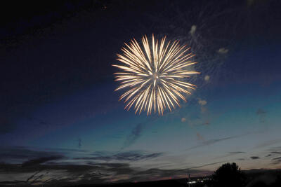 Fireworks at Fruitlands Museum #13