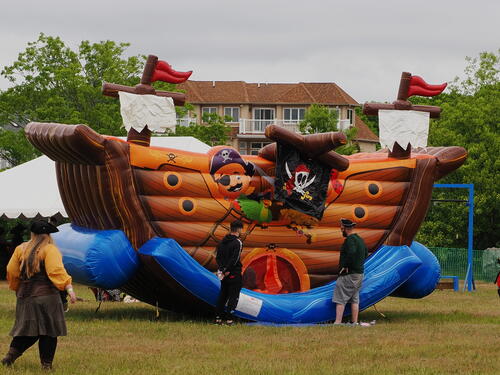 Pirate bouncy castle