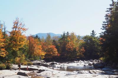 Lower Falls scenic area on the Kancamagus highway #3