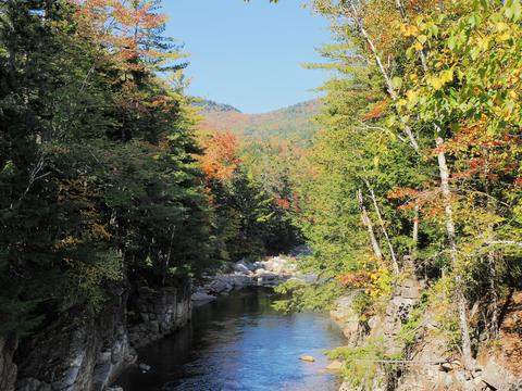 Lower Falls scenic area on the Kancamagus highway #4